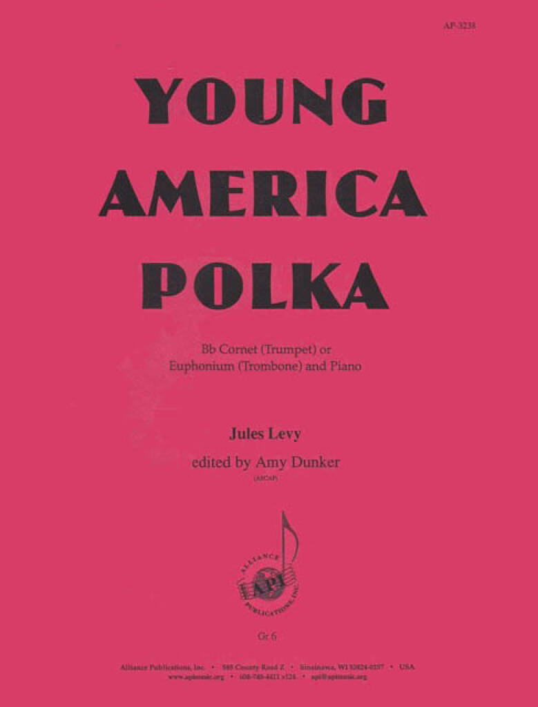 Young America Polka - Cornet Solo-pno
